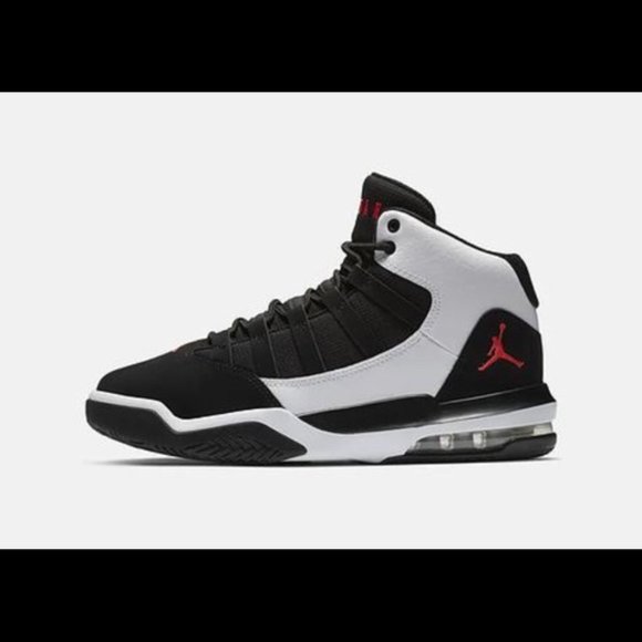 πHPπNike Jordan Max Aura White/Infared Kids 11c - Picture 4 of 9